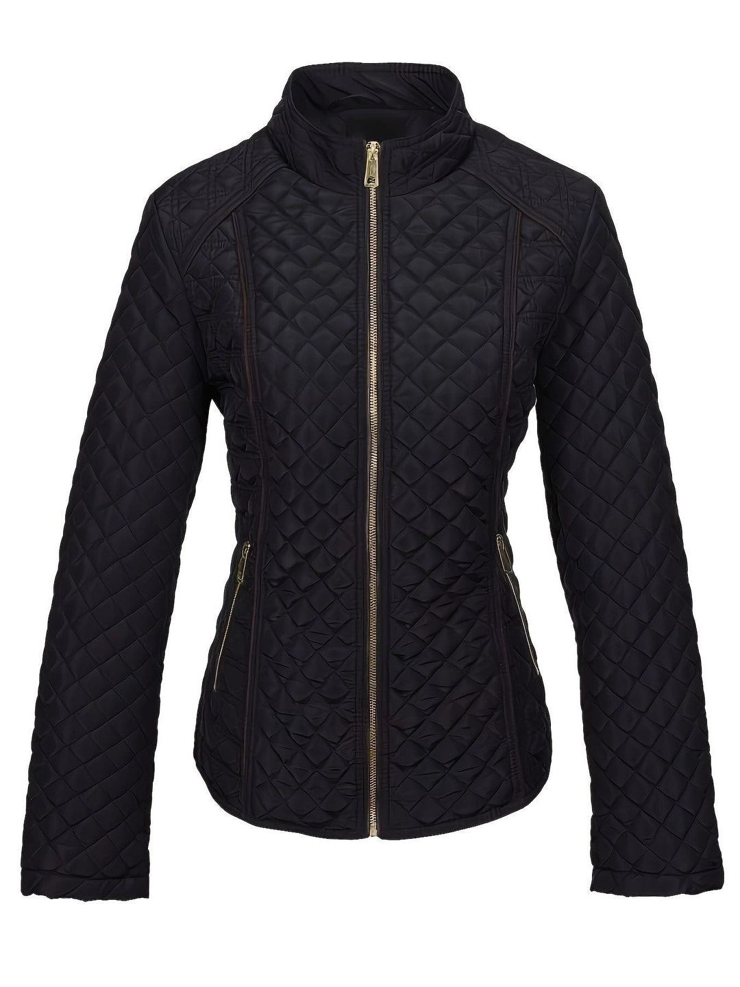 Zola | Women's Quilted Jacket with Stand Collar